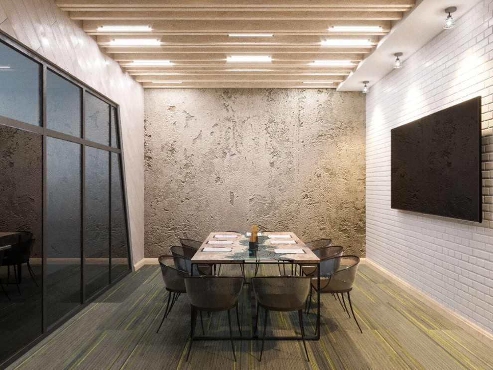 Дизайн-проект офисного помещения 2,000 кв.м. для компании Sulzer