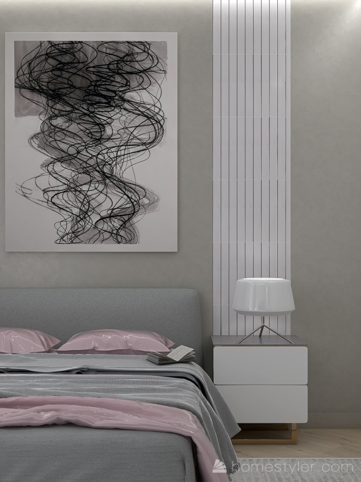 Обложка проекта: Спальня в современном стиле