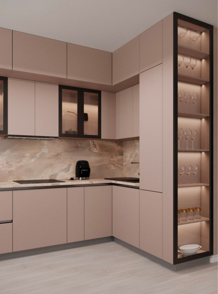 Дизайн проект 3х комнатной квартиры 82 м2 ЖК «Элегант» город Краснодар