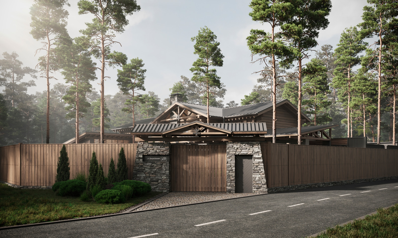 Обложка проекта: Загородный Дом п.Николина Гора г.Москва