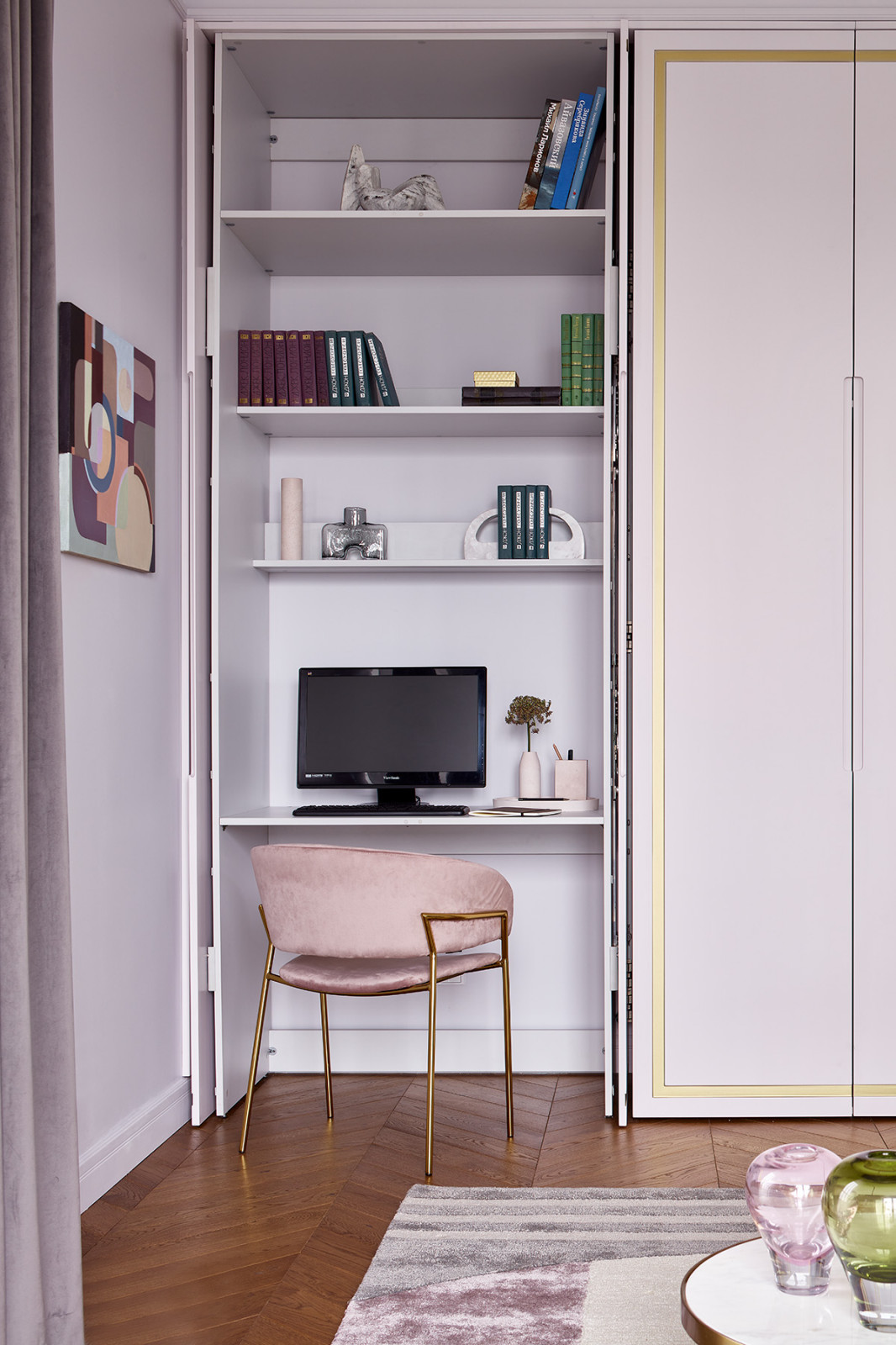 Современный ар деко для молодой семьи