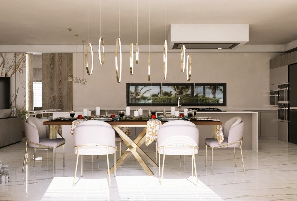 kitchen living room, Miami/ Кухня гостиная Майами