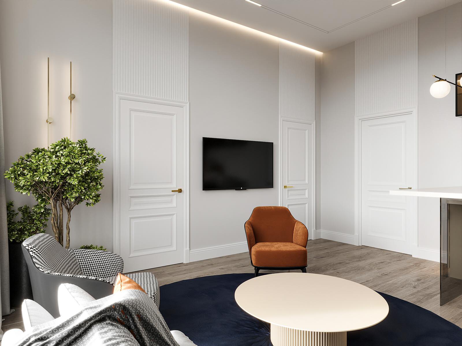 Дизайн-проект жилого дома в КП «Папушево» 409.8 кв.м