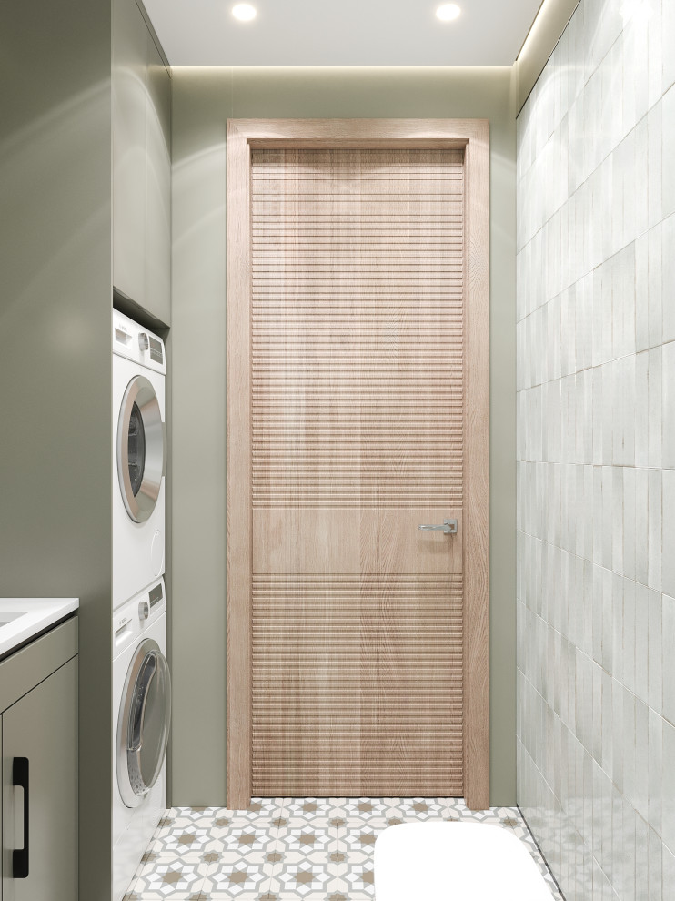 Крылатское, гостевой санузел, постирочная