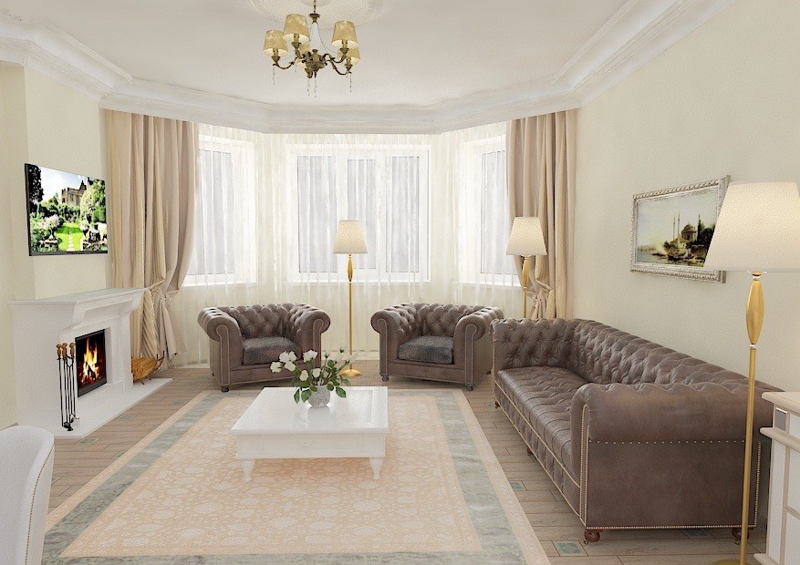 Дом в стиле неоклассики