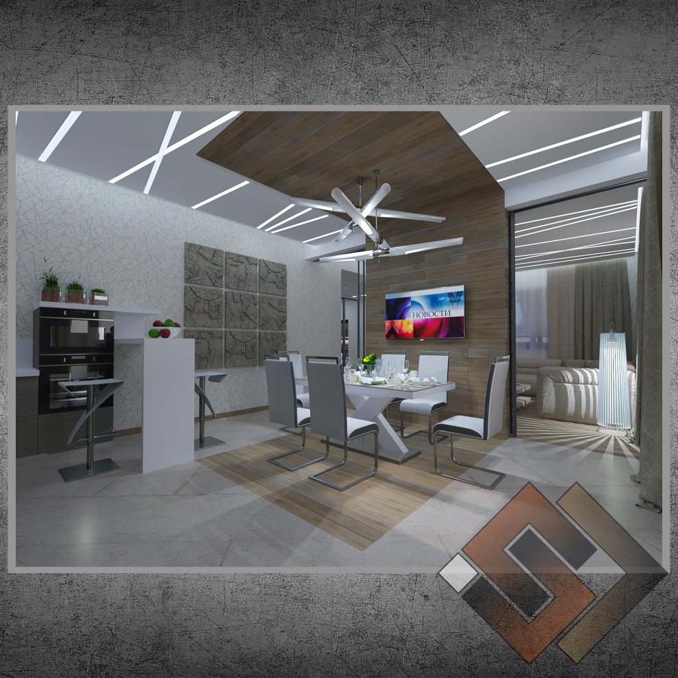 Частный дом в лаконичной концепции