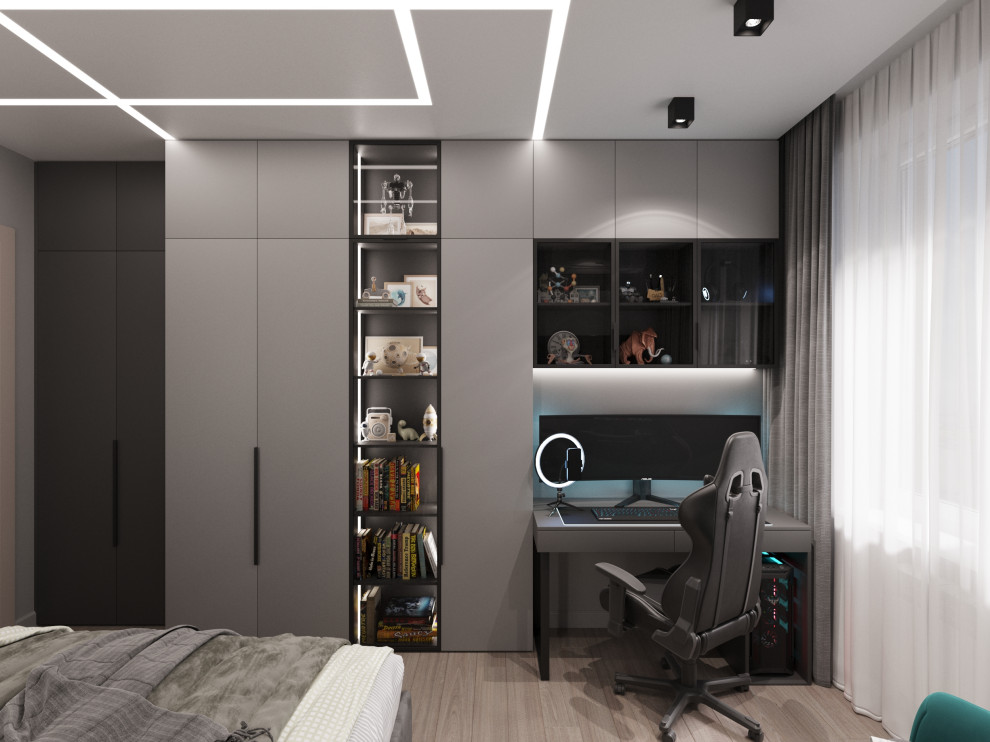 Дизайн проект квартиры 90 м2 с детской комнатой