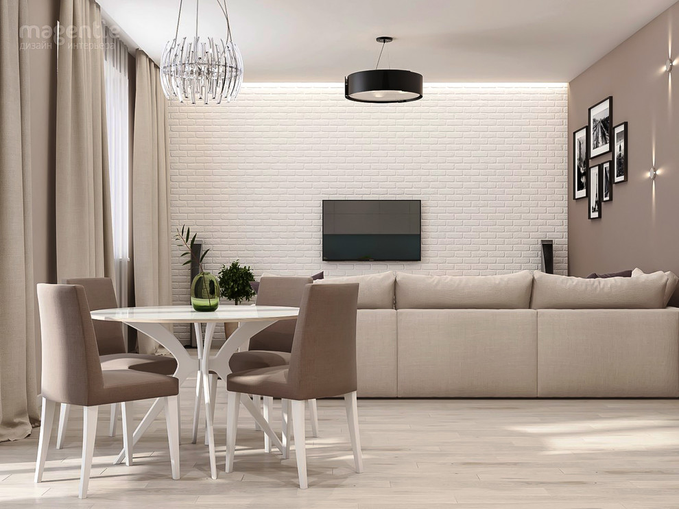 ЖК Бавария - Кухня-гостиная