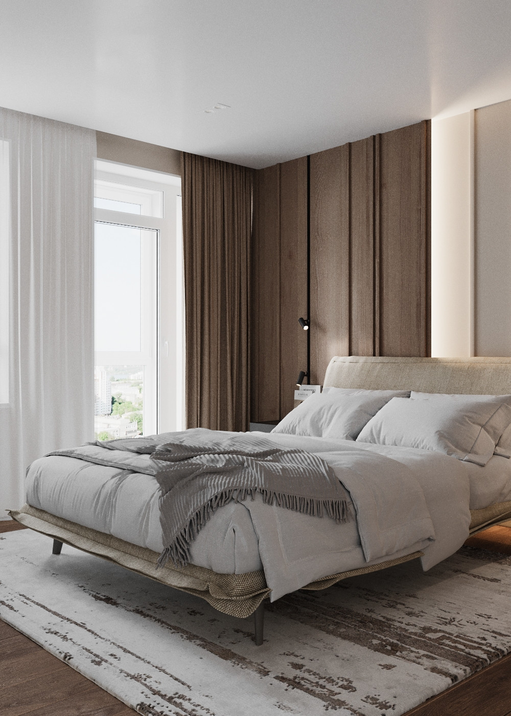 Обложка проекта: ЖК Гранит, Спальня