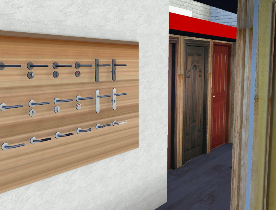 Дизайн салона дверей