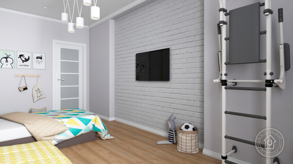 Обложка проекта: Дизайн-проект детской комнаты г.Тула, проспект Ленина