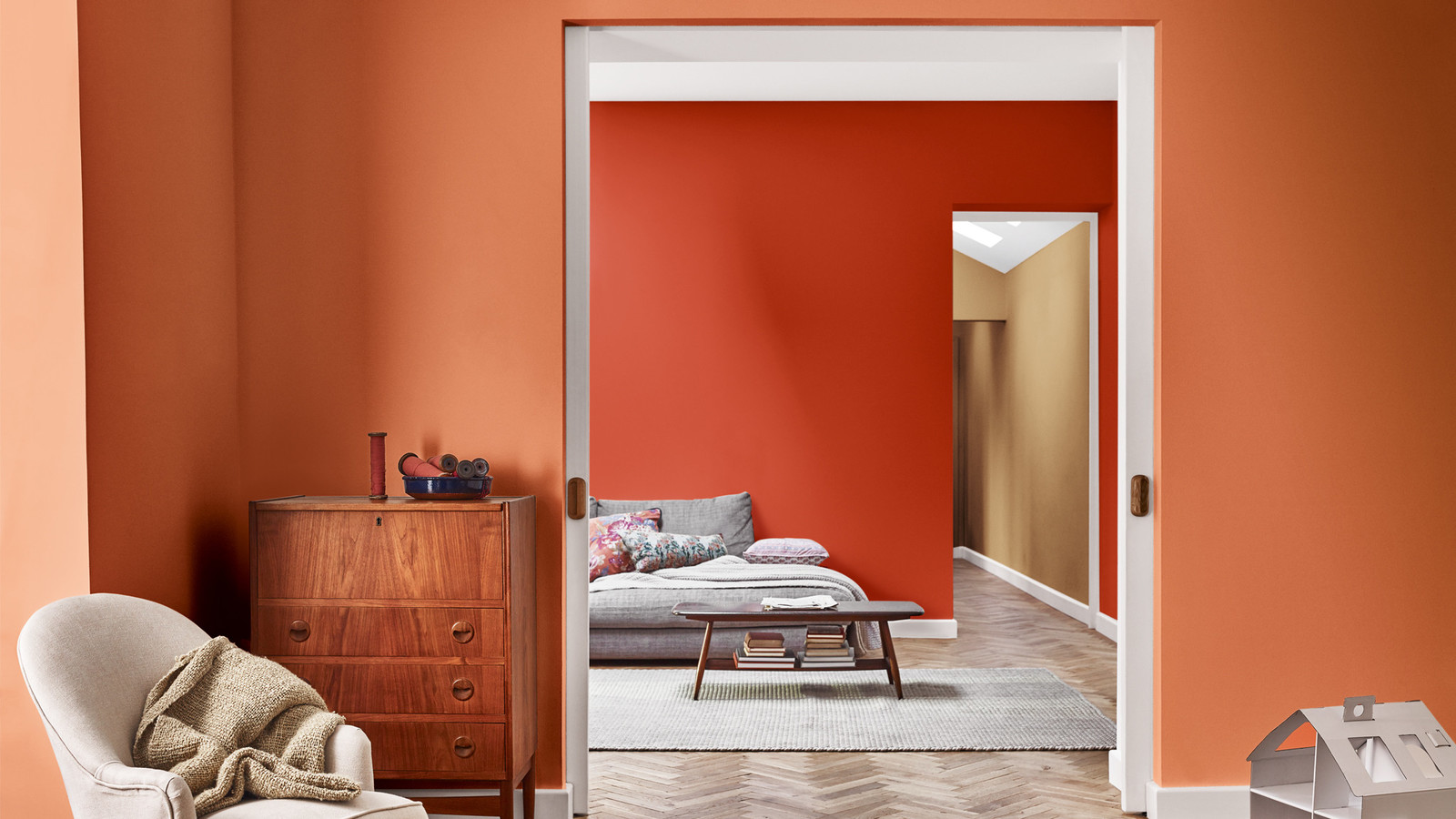 Продукция Dulux в интерьере