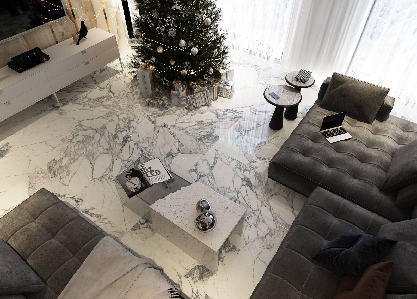 Vacation home. Living room