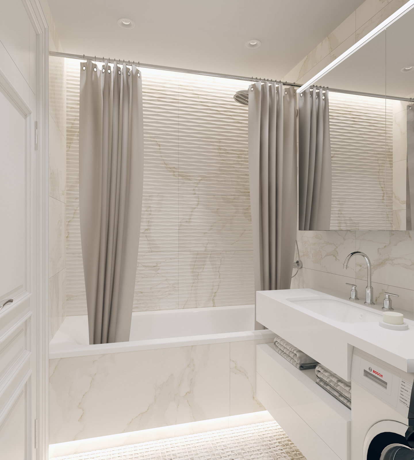 Обложка проекта: Квартира на Приморском проспекте