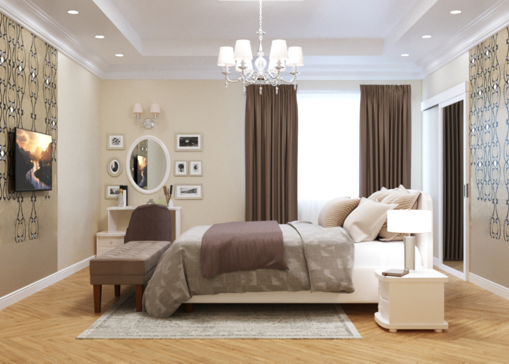 Загородный дом. Спальня 1