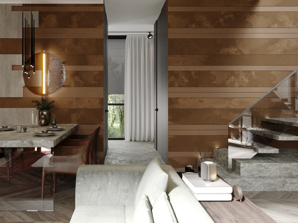 Дизайн гостиной в итальянском стиле