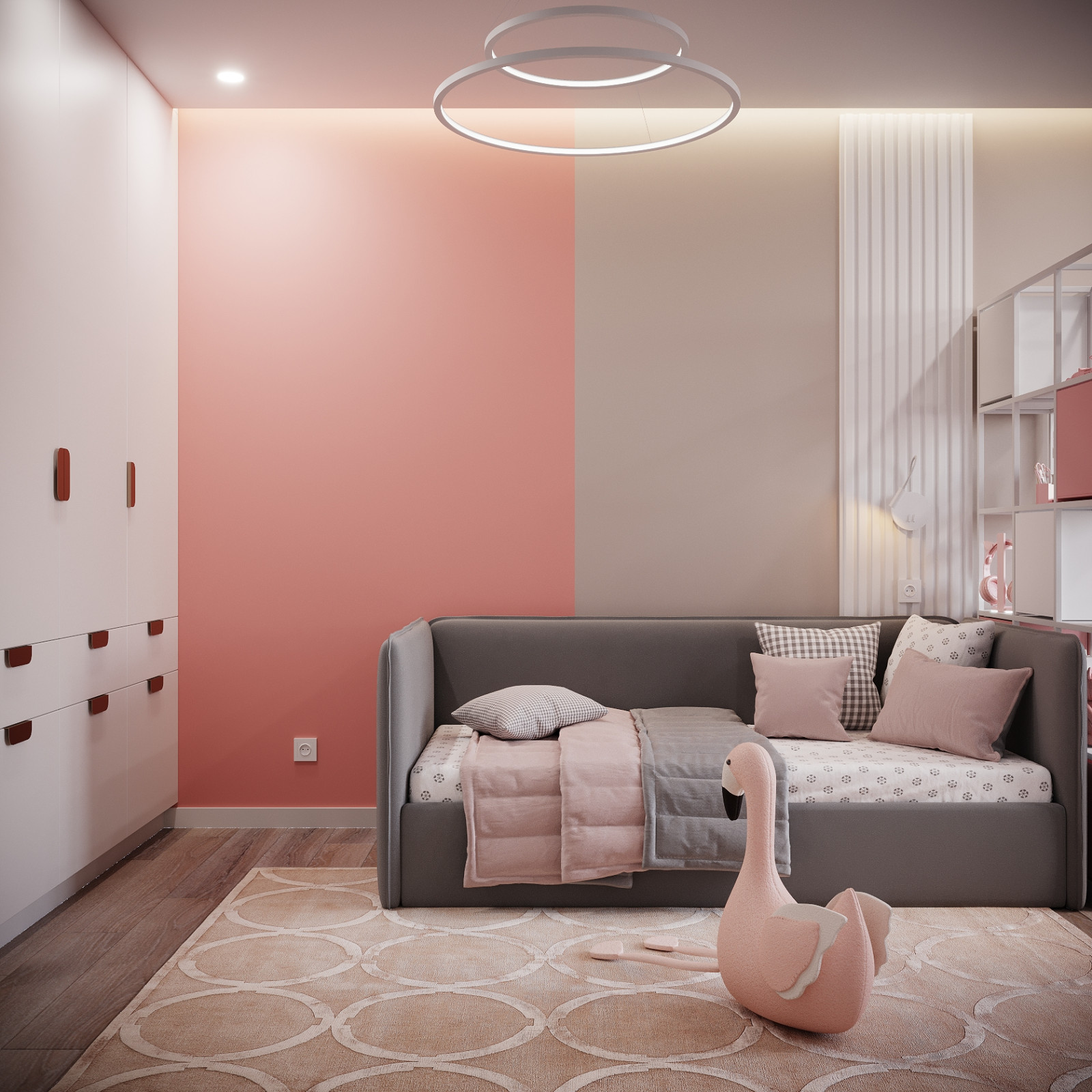 Интерьер трехкомнатной квартиры в стиле Неоклассика