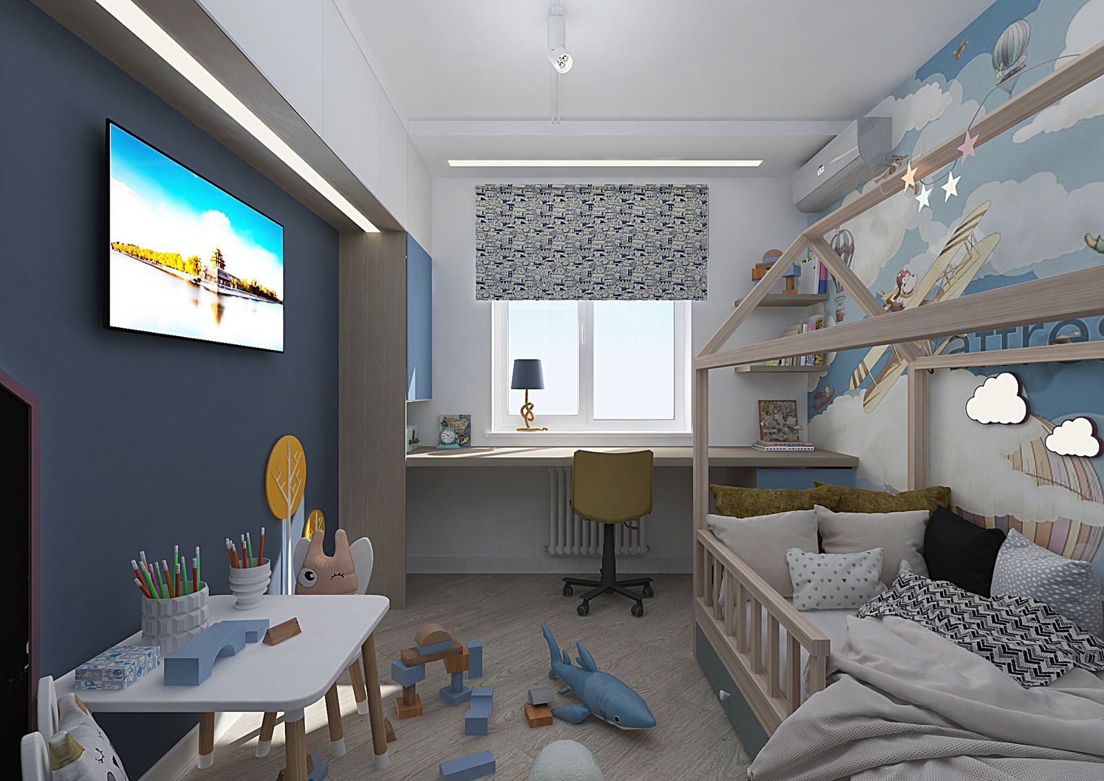 3х комнатная квартира