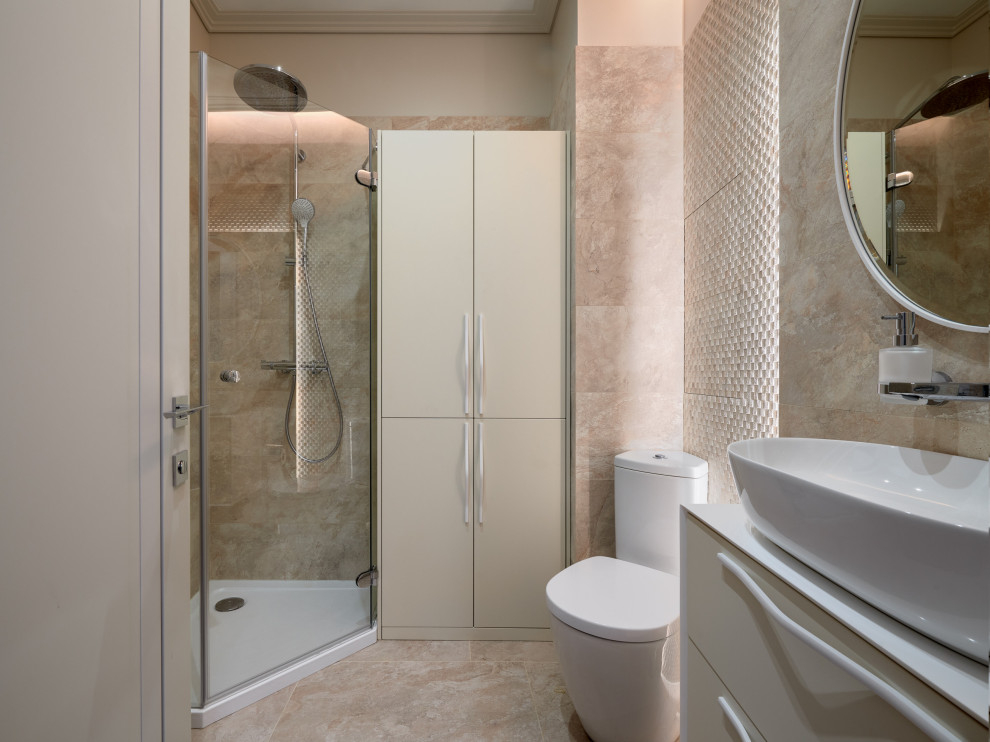 Евротрёшка в стиле неоклассика 77 м2