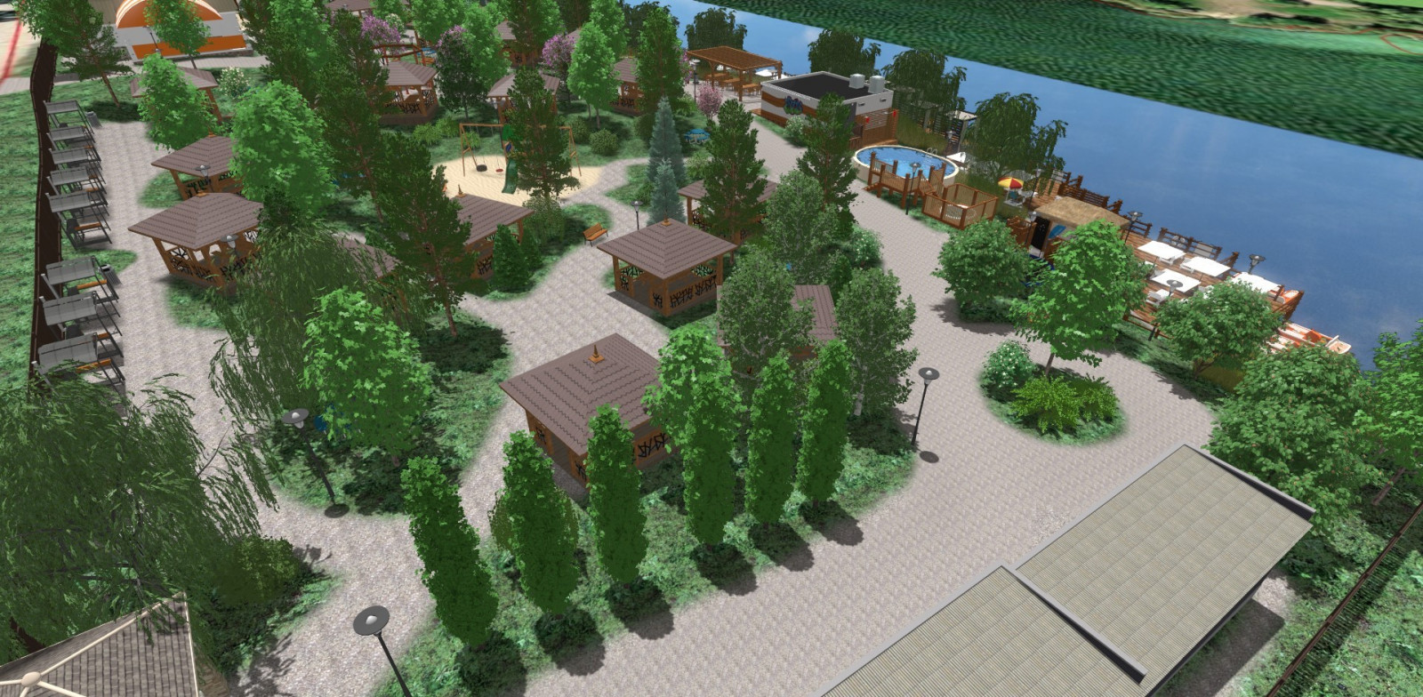 Баса отдыха. Кумжинской роща, берег Дона