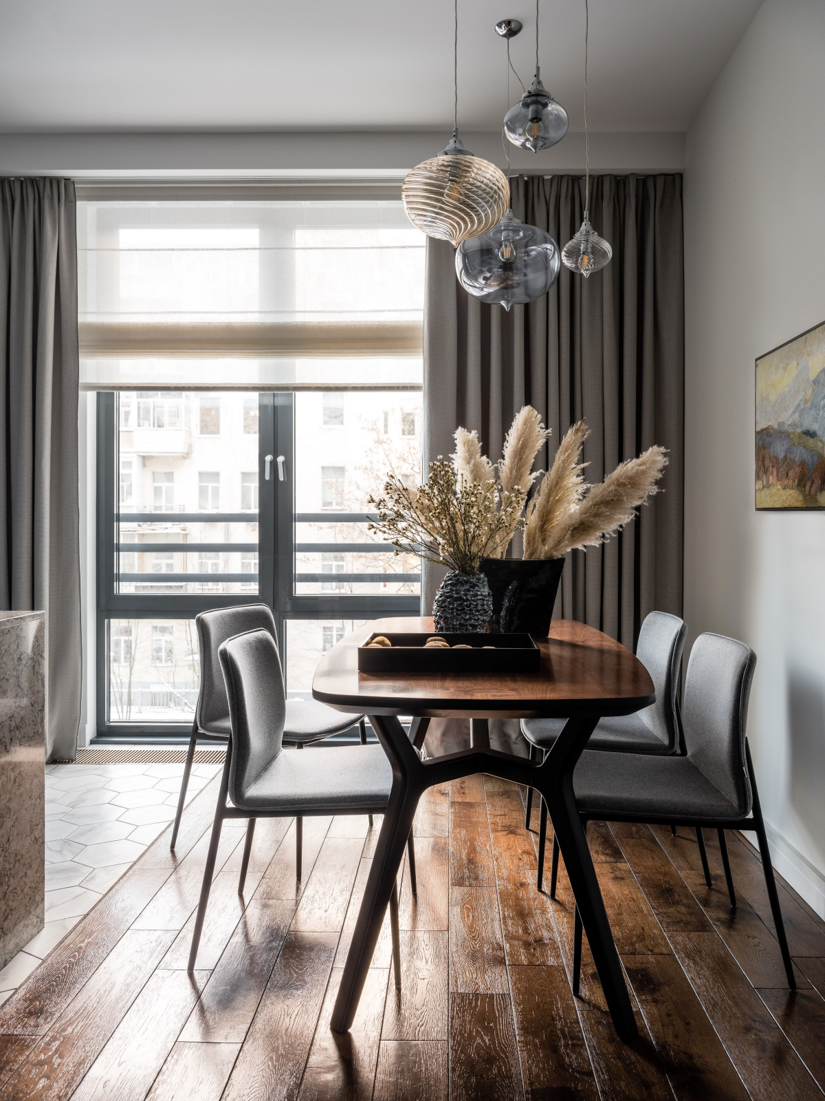 Квартира в современном доме в Казарменном переулке, общей S 117 кв.м.