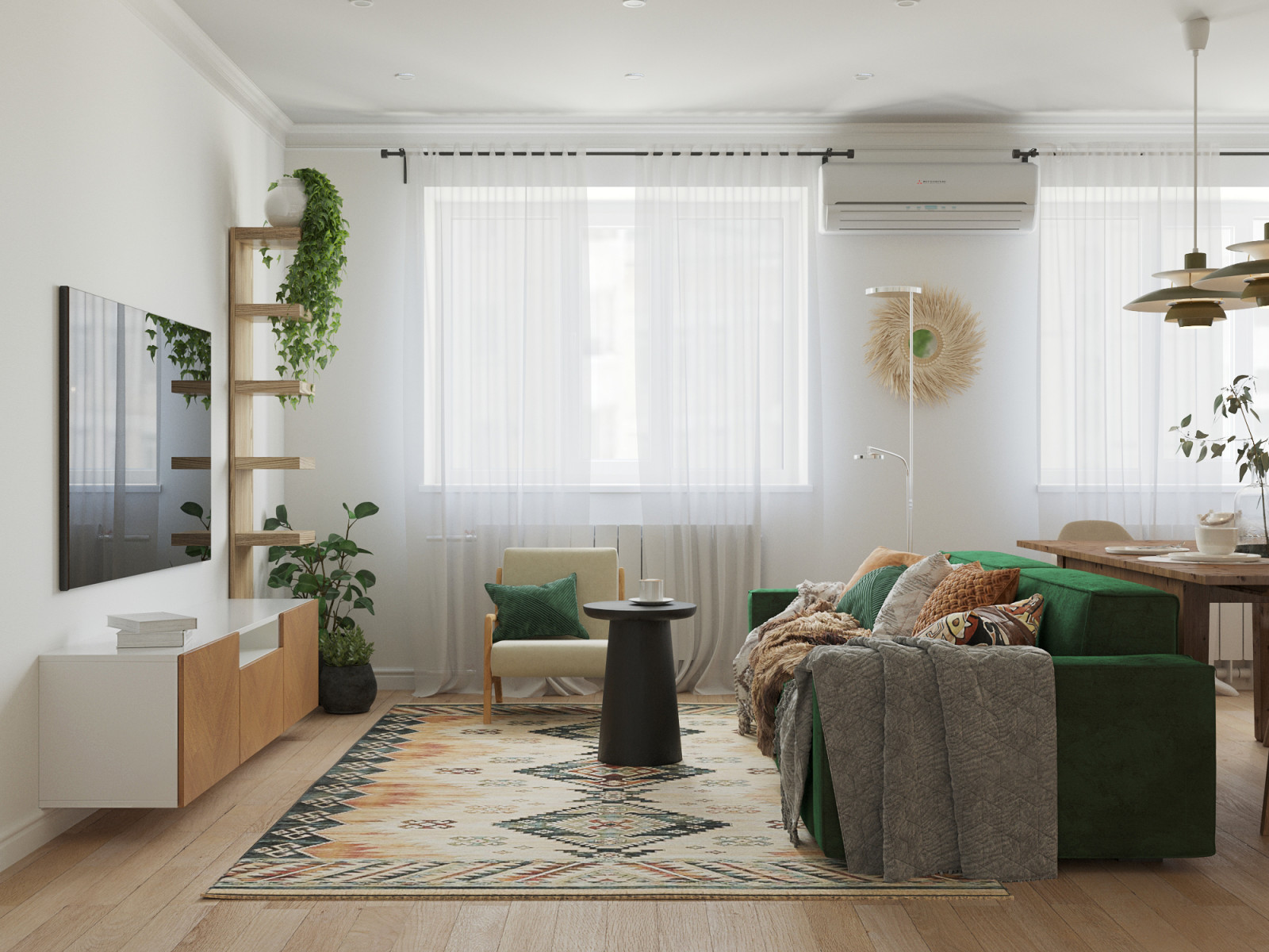 Мягкий сканди-бохо