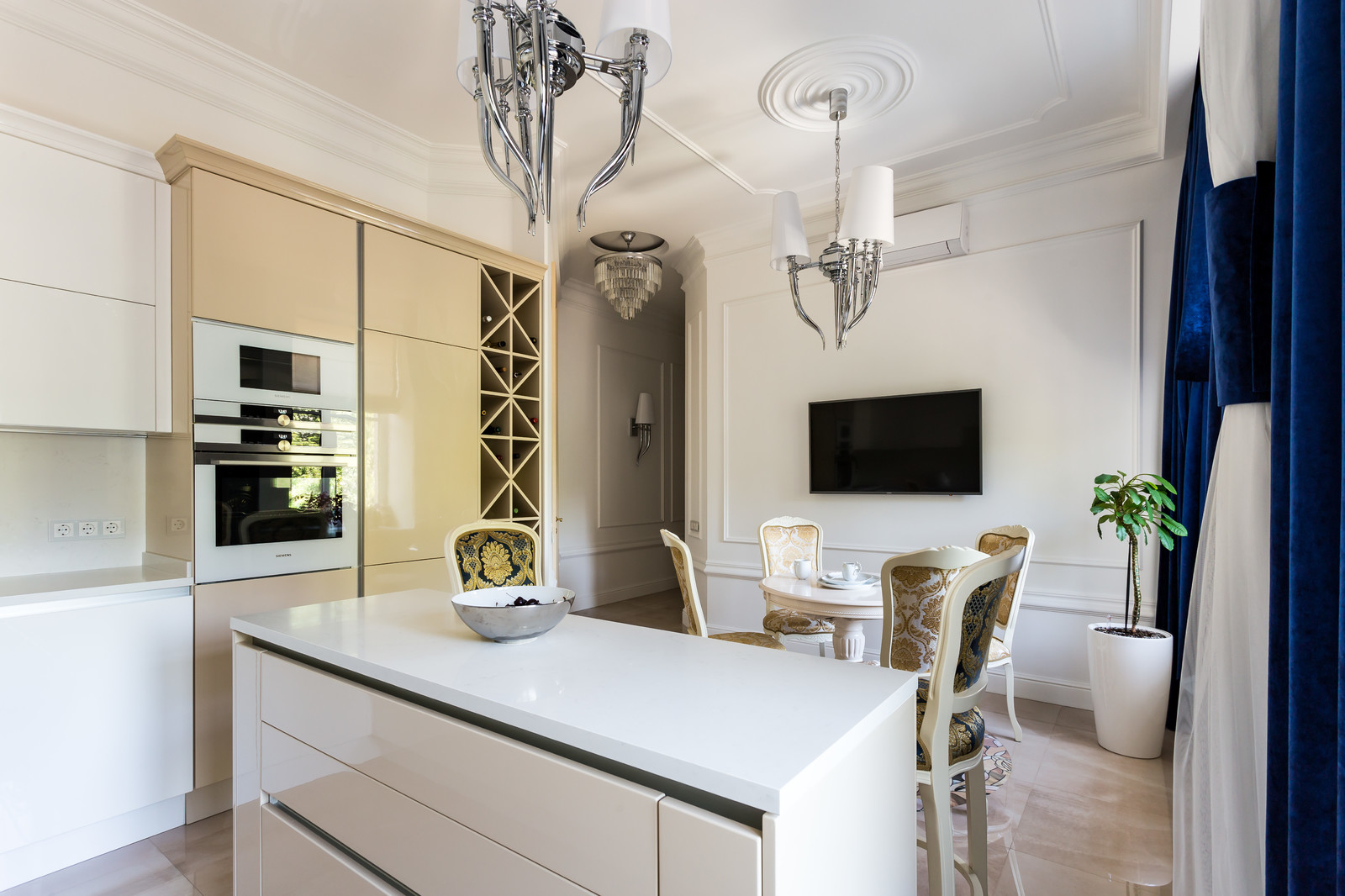 Дизайн интерьера 3х комнатной квартиры 120 кв.м. в старом Фонде Спб