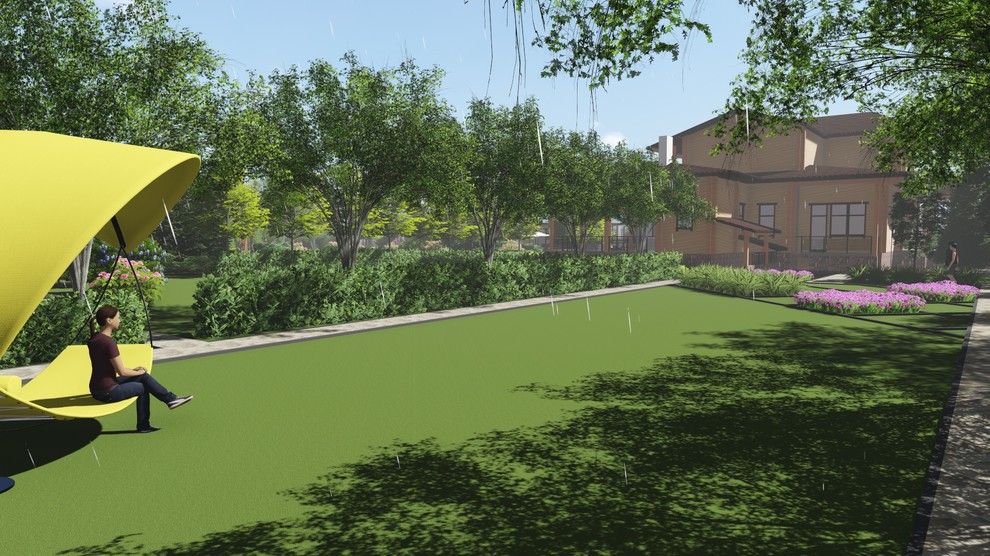 Большой сад на 2 гектарах