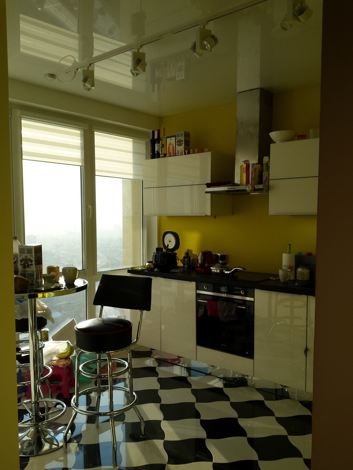 Квартира в стиле поп-арт и лофт