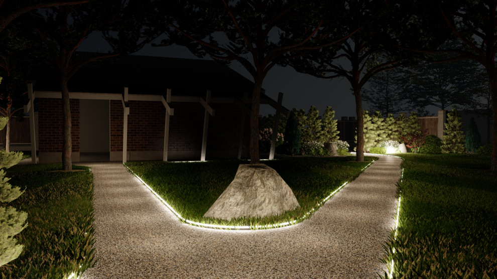 Подсветка дорожек