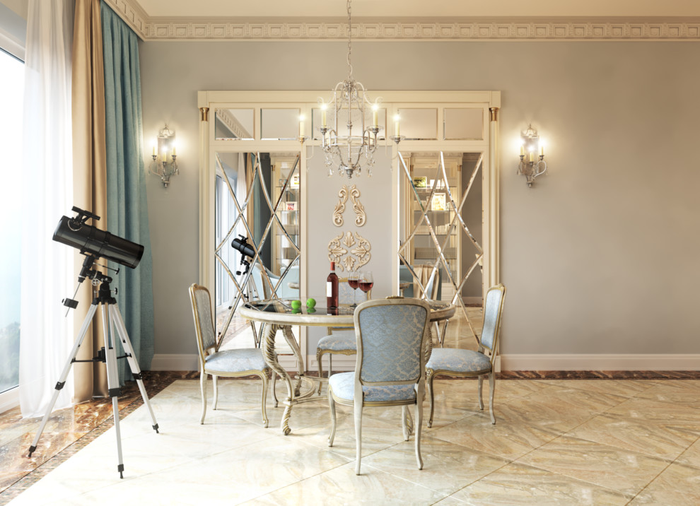 Визуализация гостиной в ЖК Королевский Парк