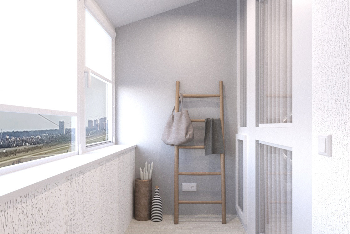 Визуализация дизайн-проекта 3-х комн. квартиры