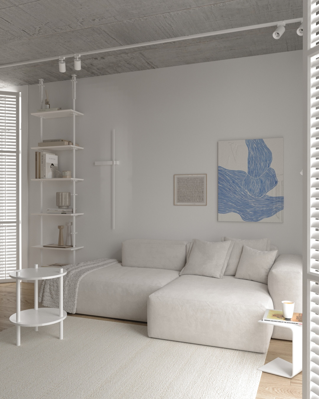 Квартира в светлых тонах