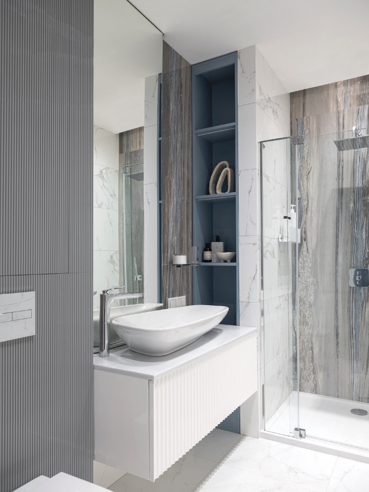 Houzz тур: Квартира с прозрачным кабинетом
