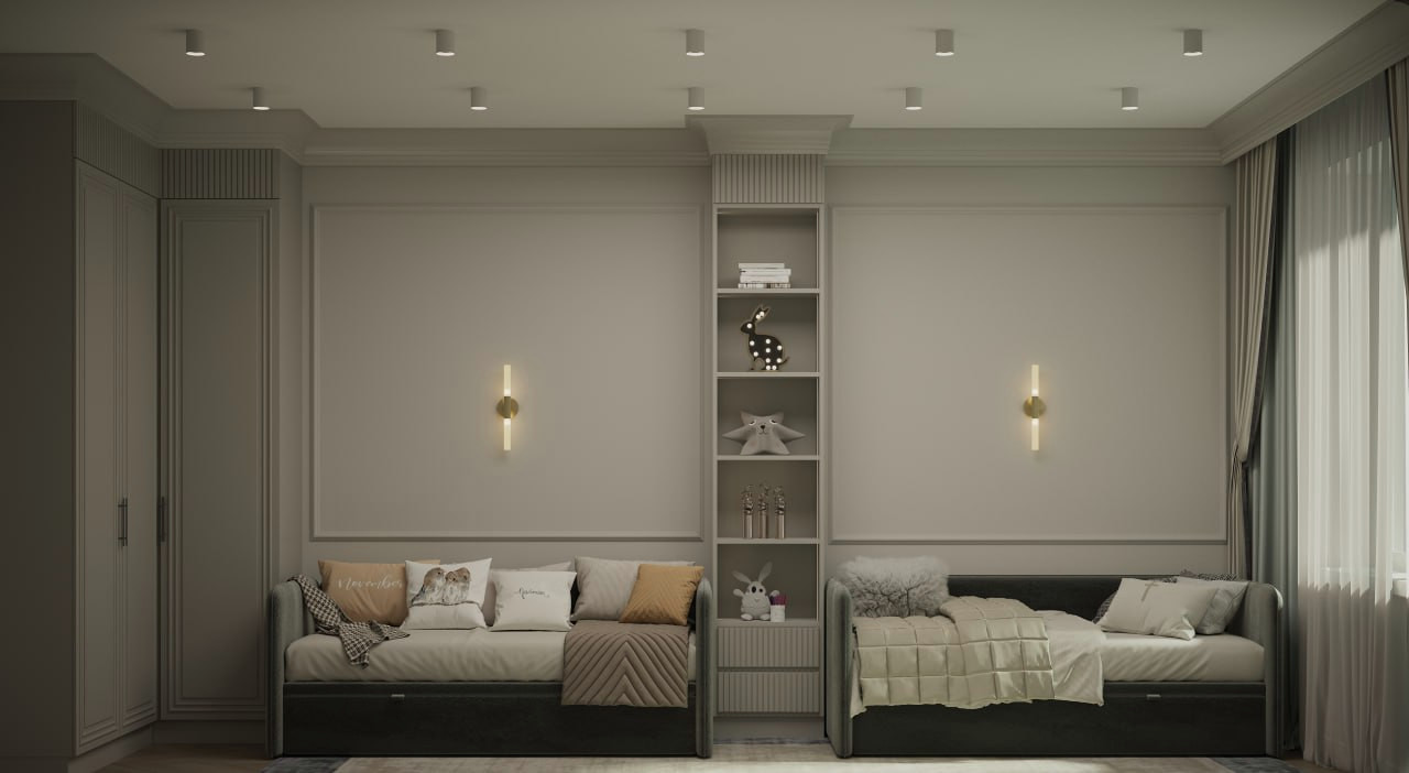 Проект частного интерьера