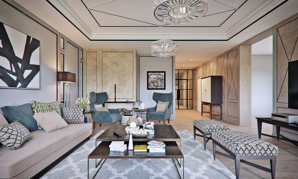 Коттедж в легком арт-деко