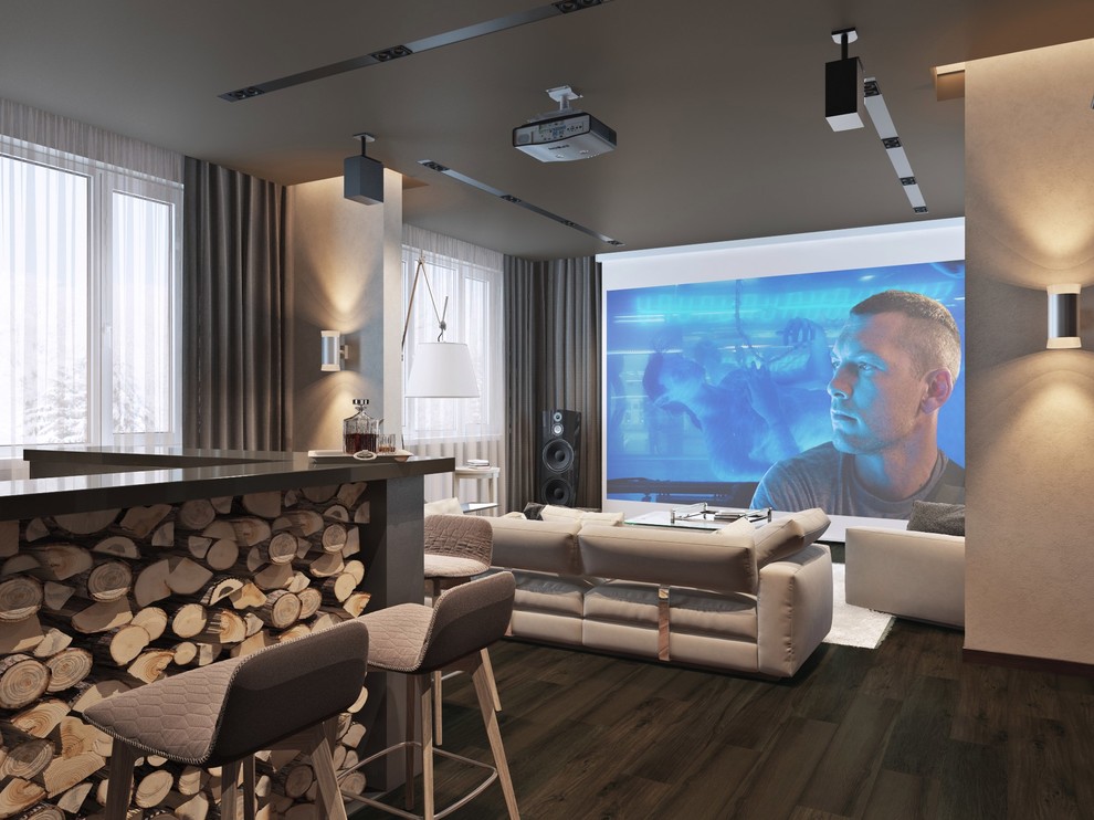 Проект "Современный деревянный дом"