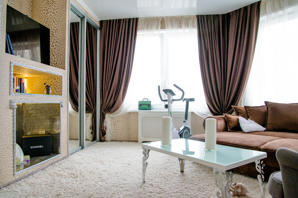 Реализованный проект двухкомнатной квартиры для бизнес леди.