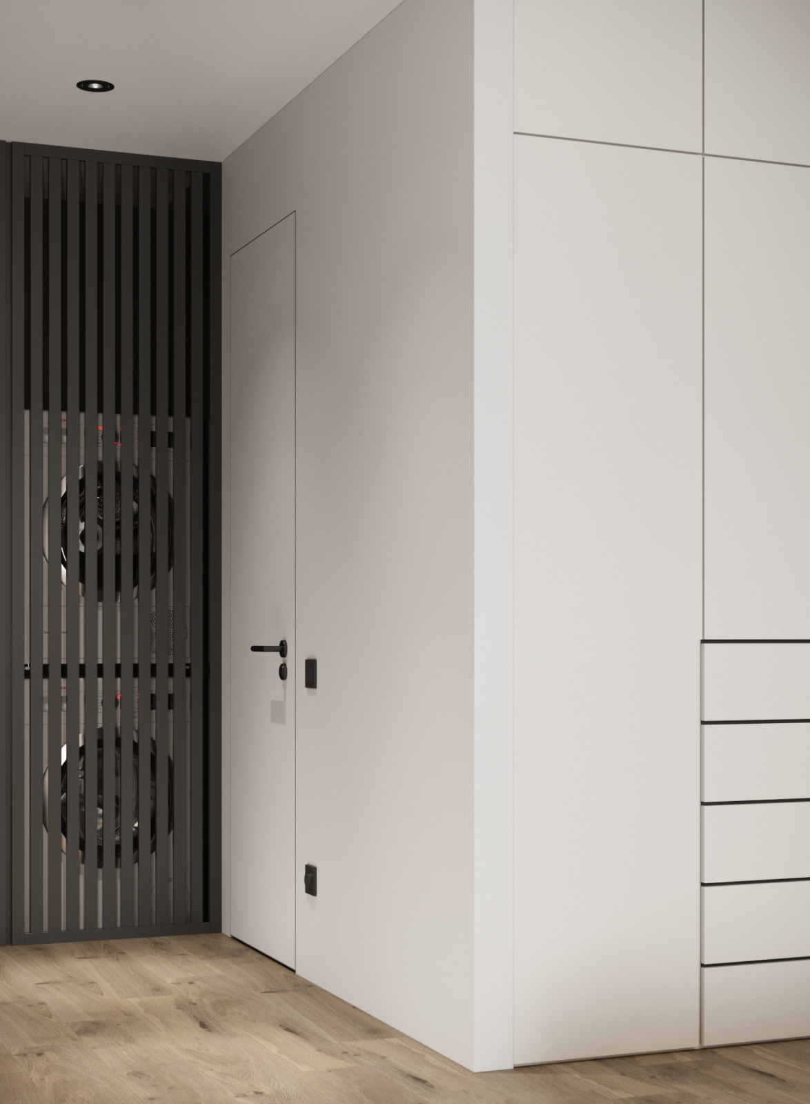 Дизайн-проект квартиры на Авиаторской 72,15 кв.м