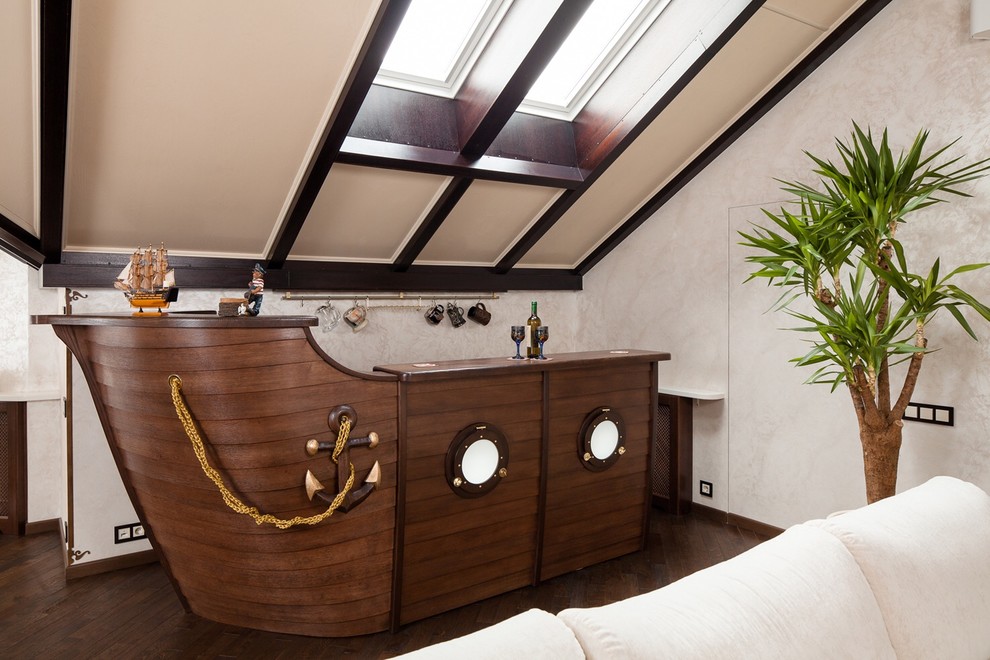 Мансарда в морском стиле