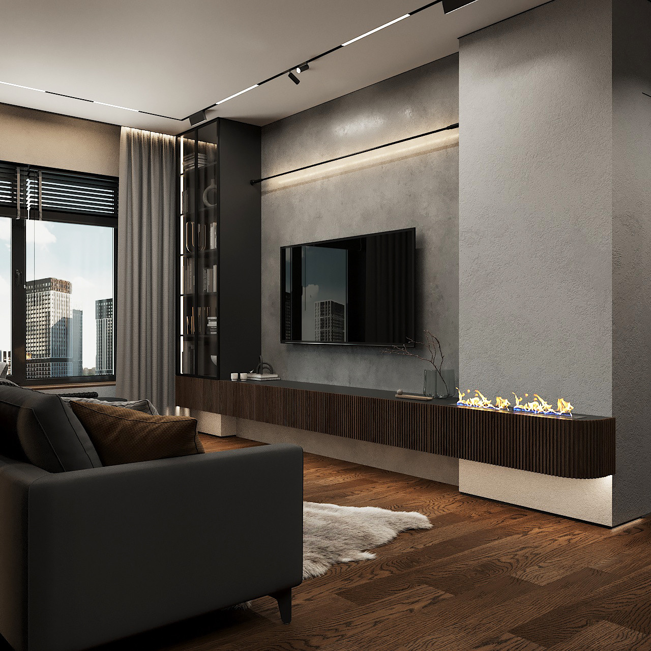 2025г. Проект квартиры 60 м2 в ЖК "Нобель"