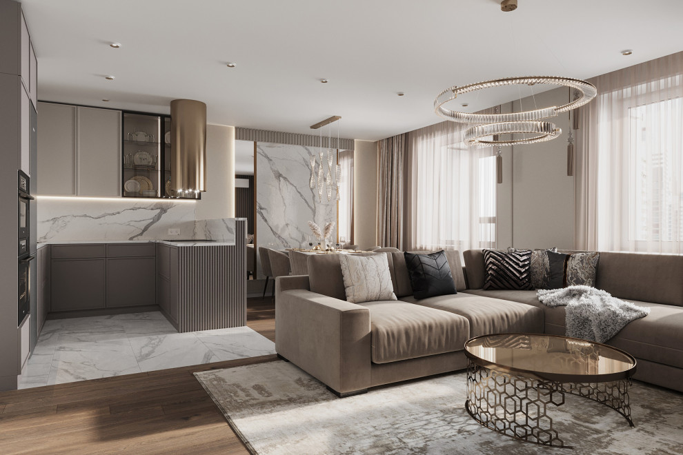 Дизайн двухкомнатной квартиры Парк 17