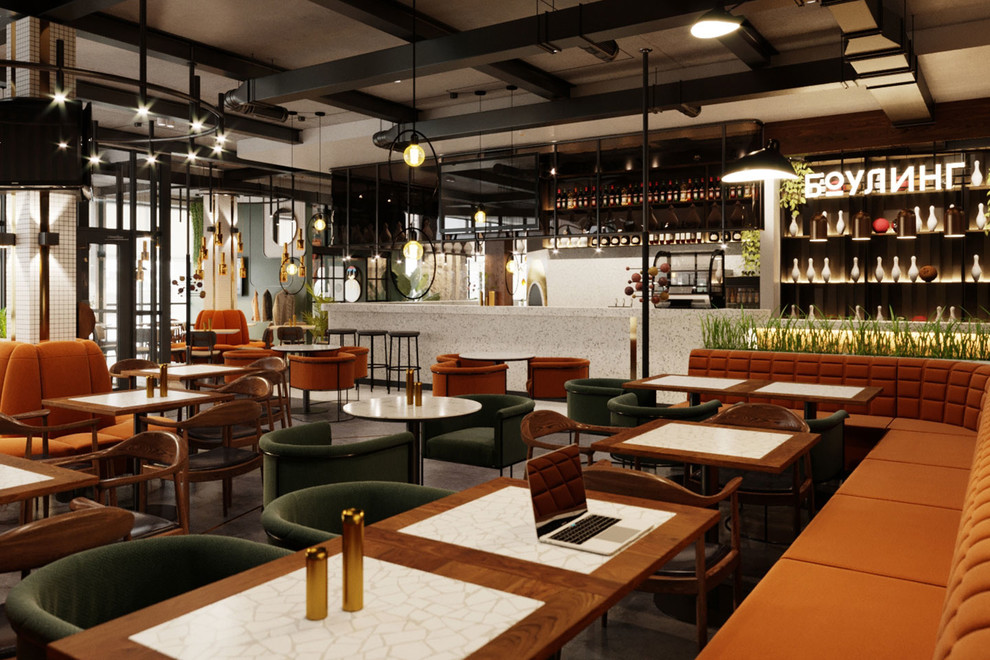 Обложка проекта: Кафе и боулинг «ЛЕБОВСКИ»