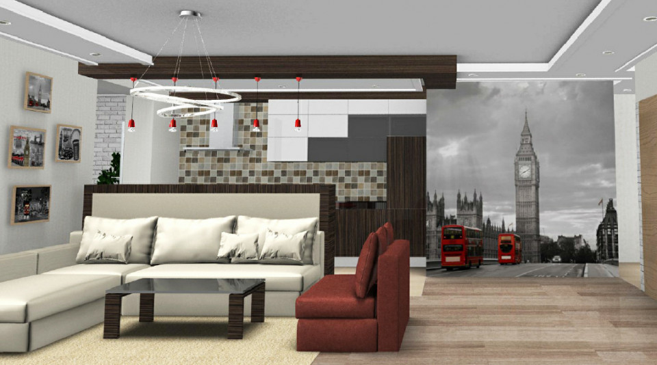 Обложка проекта: Квартира в г. Днепропетровск