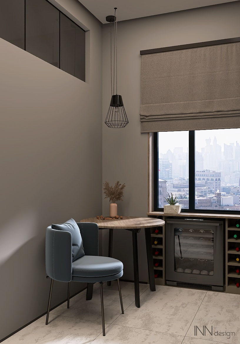 Трехкомнатная квартира в старом жилом фонде для холостяка