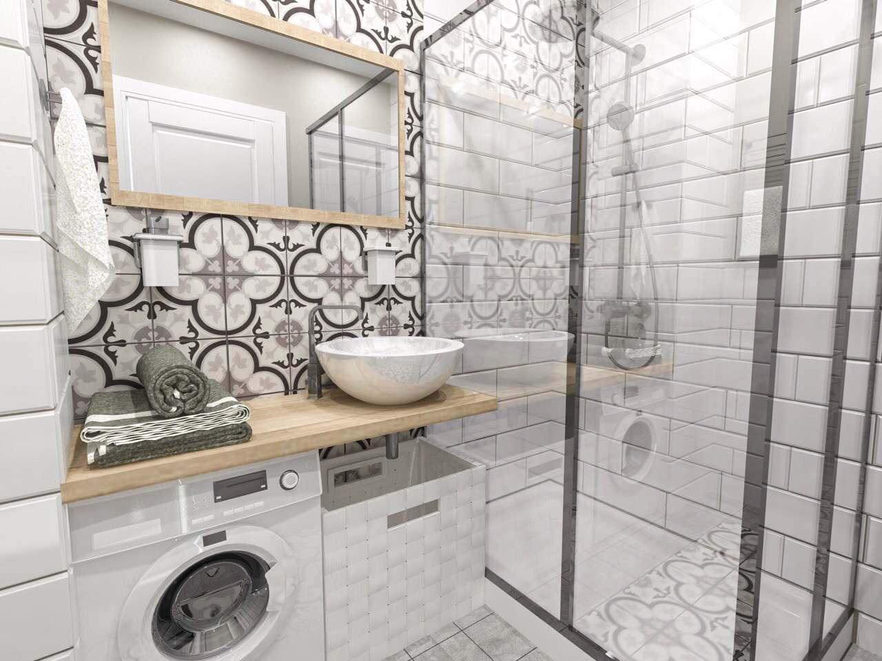 Дизайн интерьера двухкомнатной квартира в новостройке.