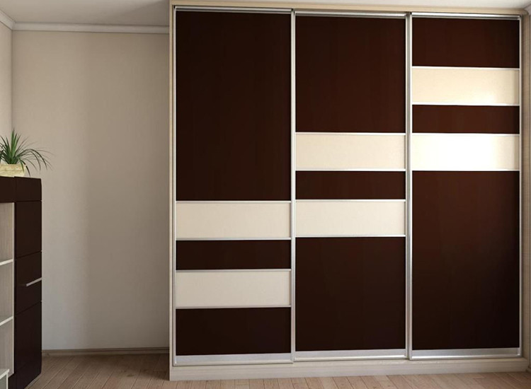 Современный дизайн шкафов-купе с фасадами ЛДСП