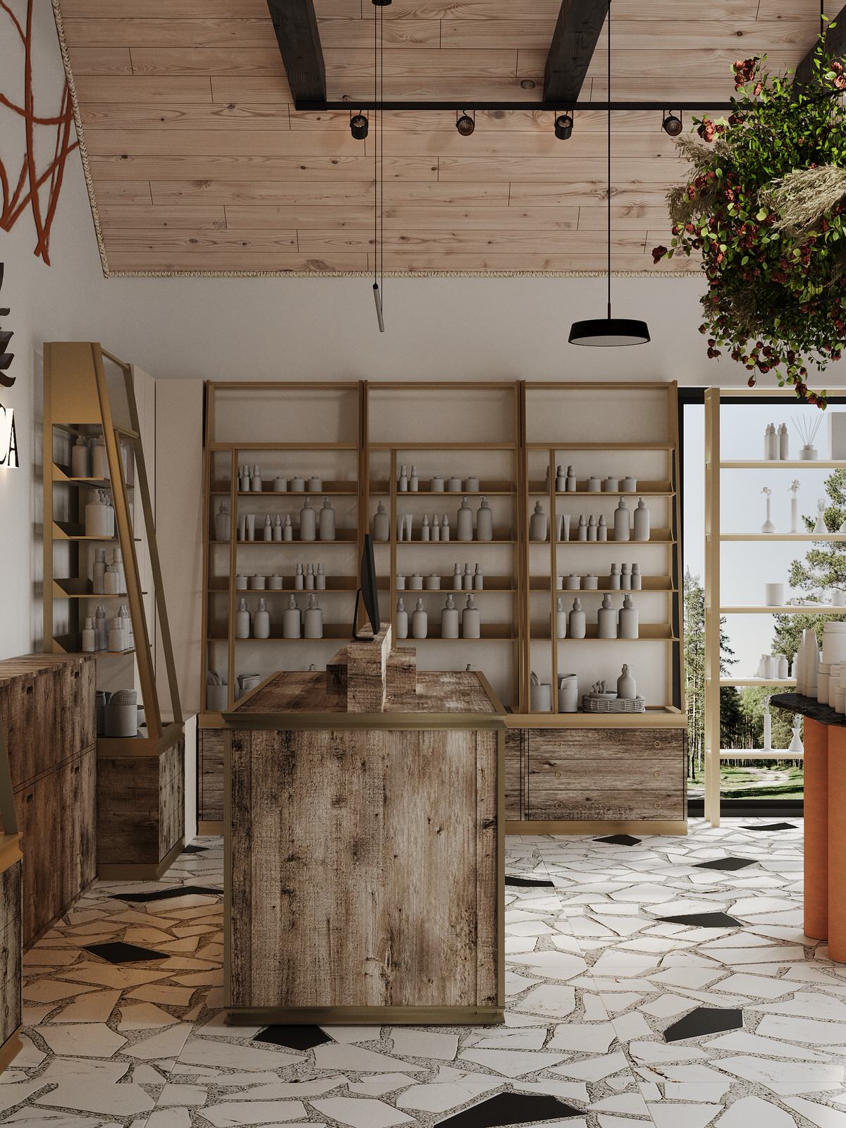 Обложка проекта: Магазин янтарной косметики в заповедной зоне