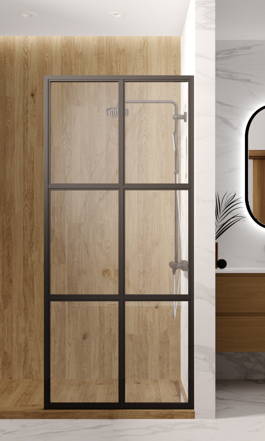 Дизайн проект ванной комнаты г.Котово