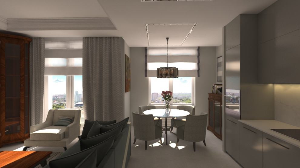 Обложка проекта: Квартира 100 м2 в ЖК "Царская площадь"